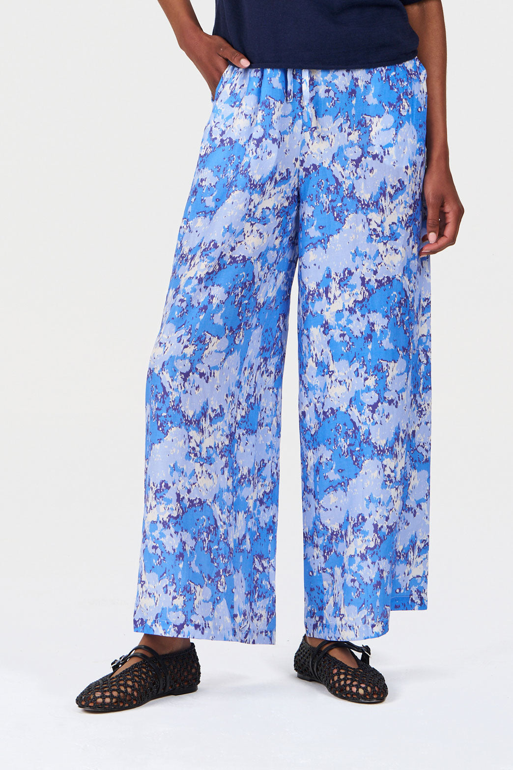 KOMODO Damen vegan Hose Aria Acid Blue