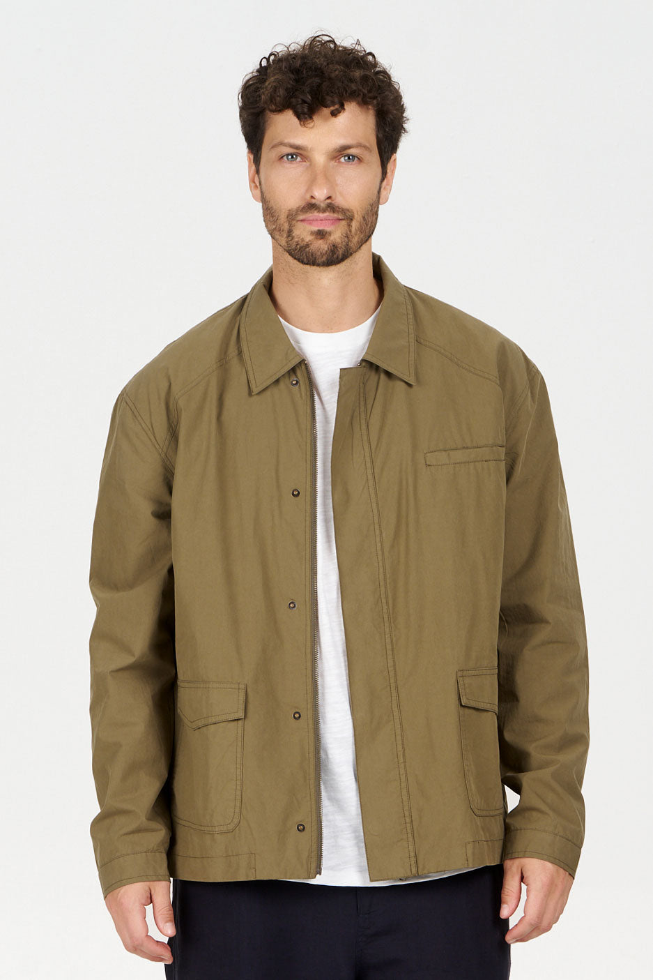KOMODO men vegan Jacket Rudy Olive