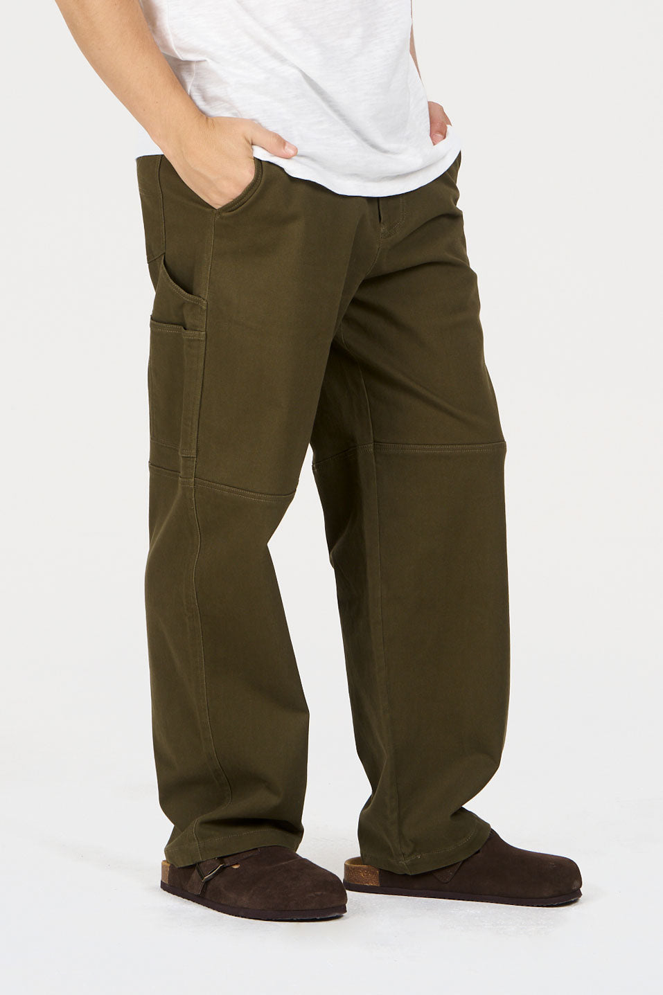 Image of KOMODO mannen vegan Broek Theo Green