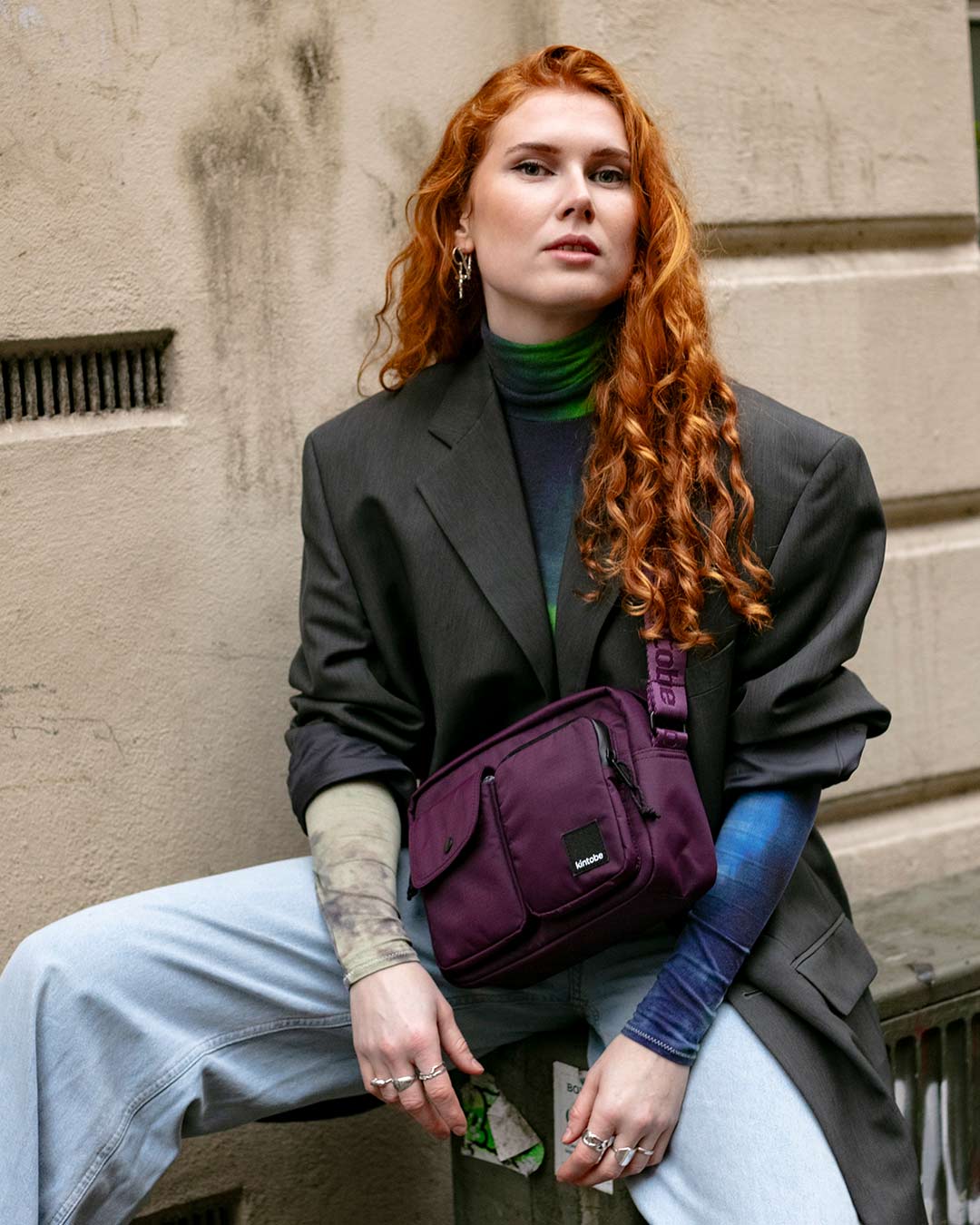 Kintobe Zak Miles Diep Aubergine