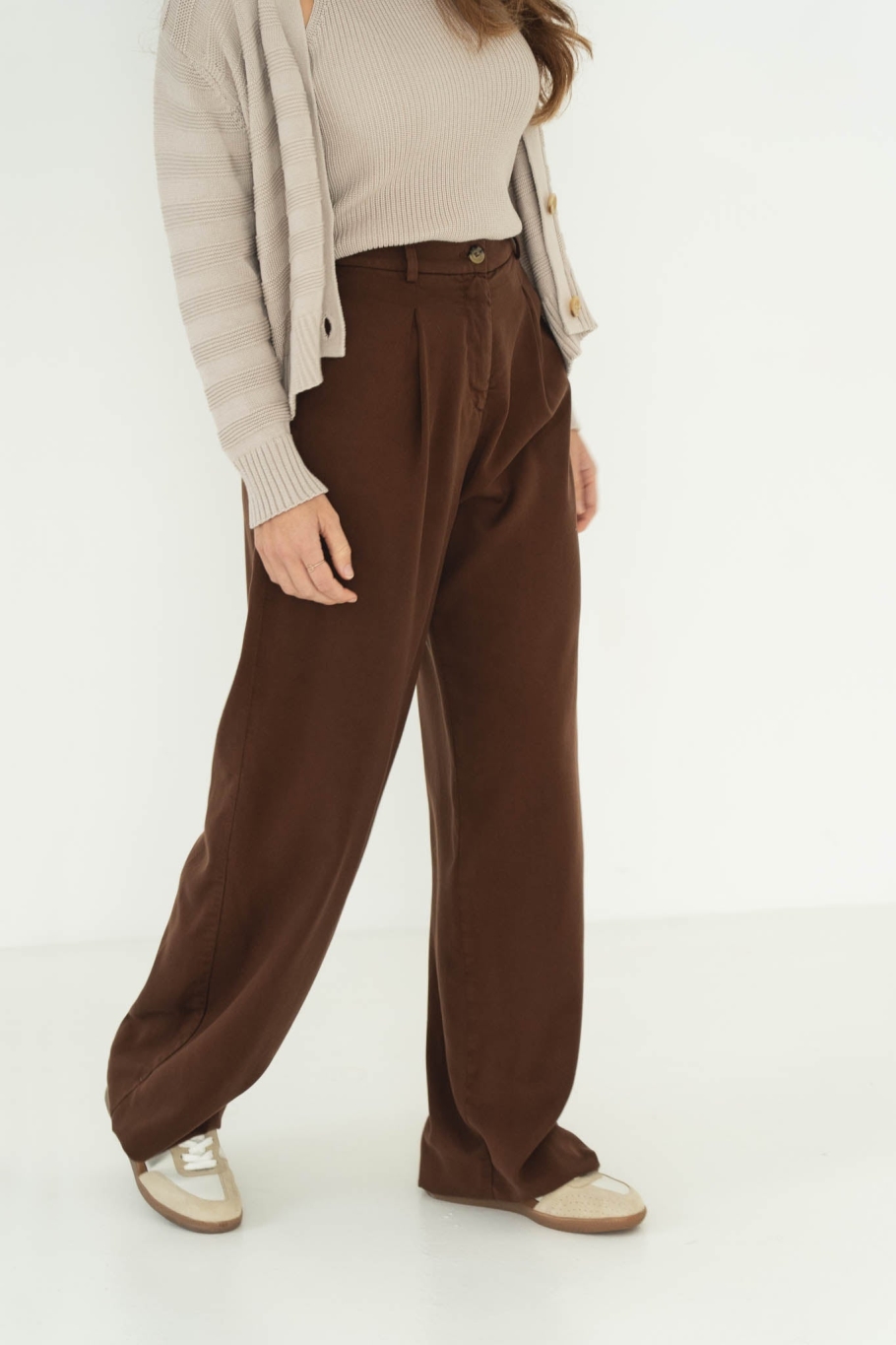 Image of Näz dames vegan Broek Mara Brown