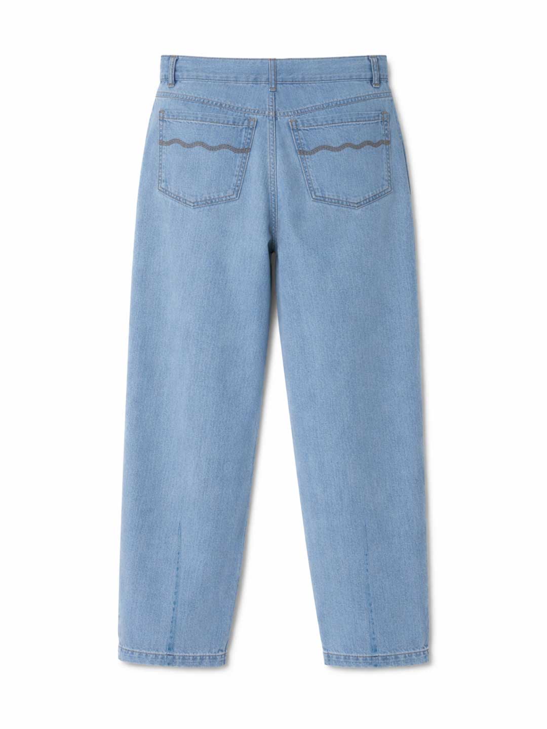 TWOTHIRDS womens vegan Jeans Haruku Denim Light Blue