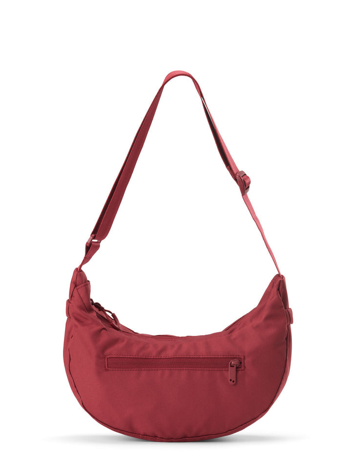 pinqponq womens vegan Bag Cross Body Krumm Small Sienna Red