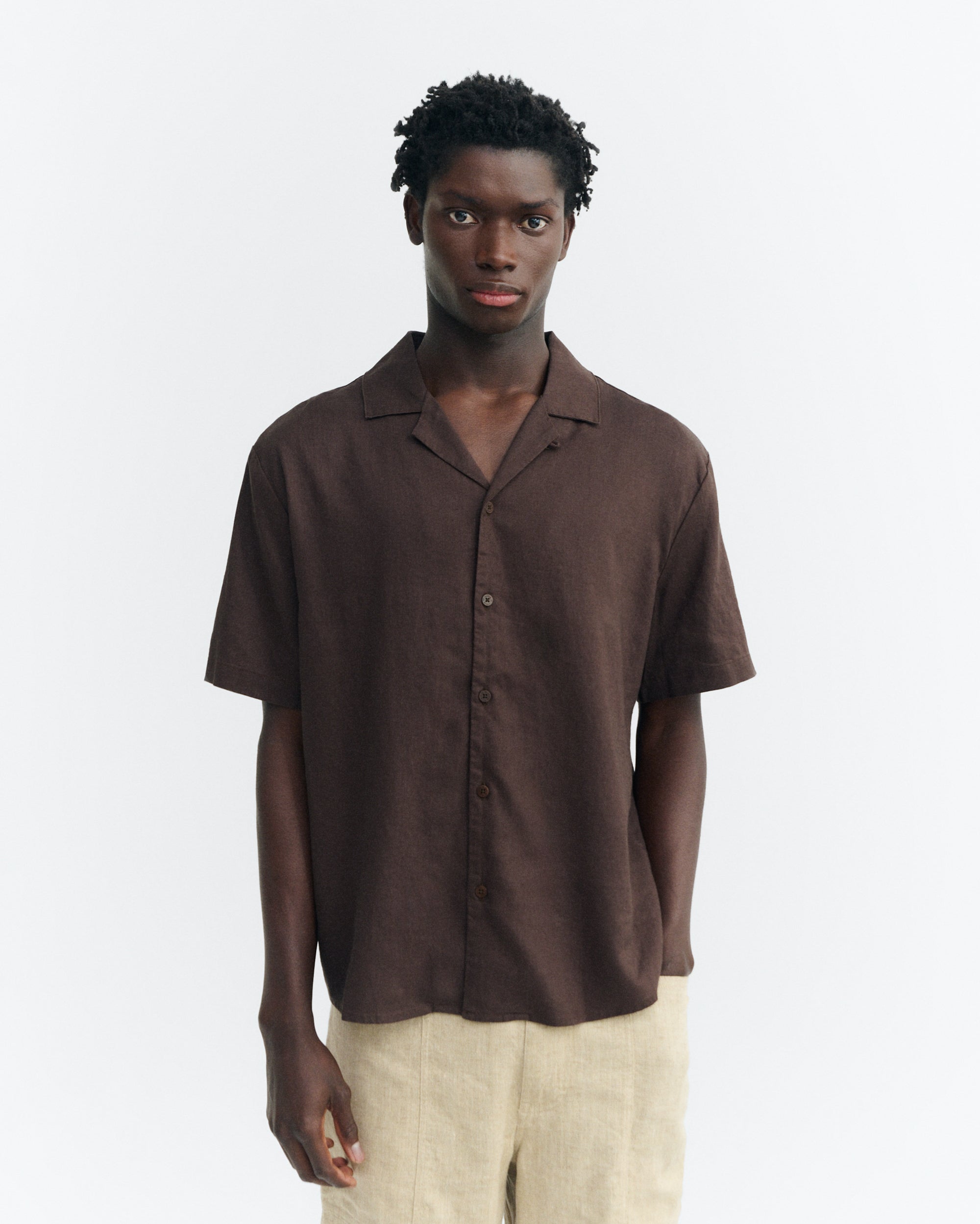 Thinking MU men vegan Shirt Junior Brown