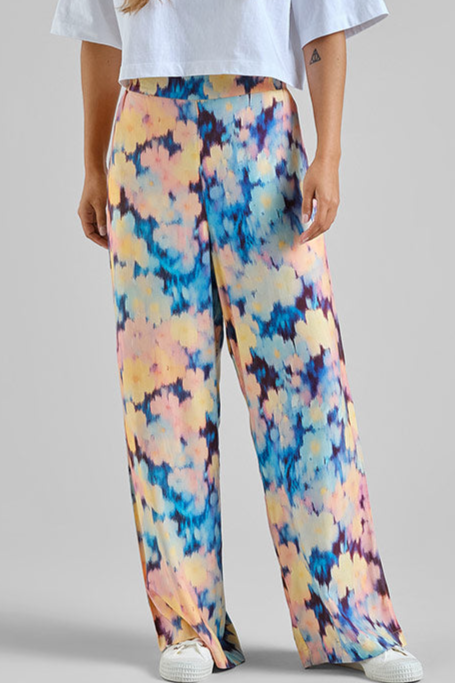 Dedicated Damen vegan Hose Ale Ikat Field Multicolour