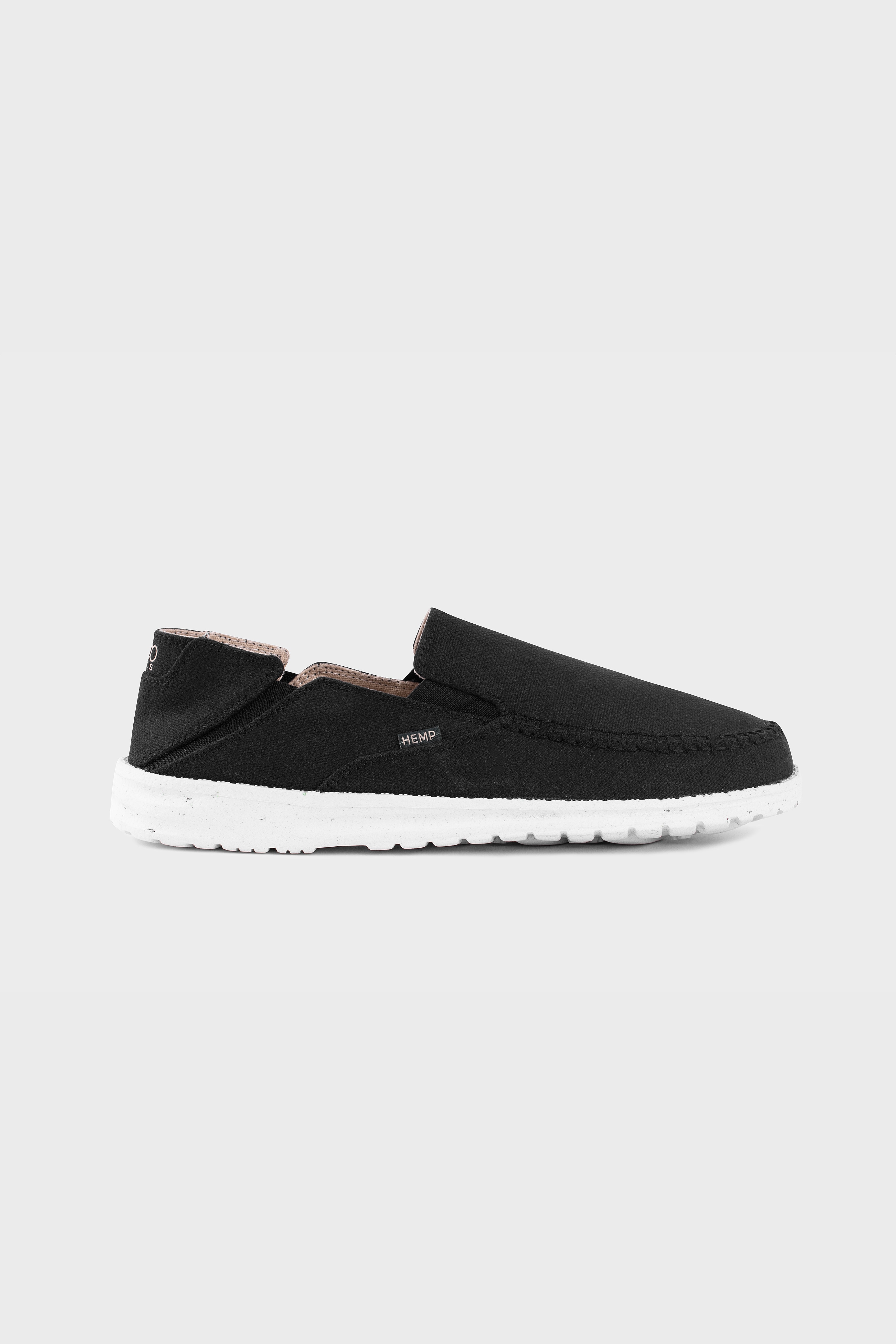 8000kicks EU Herren vegan Schuhe Slip On Sunslide Schwarz Und Wei&Atilde;Ÿ