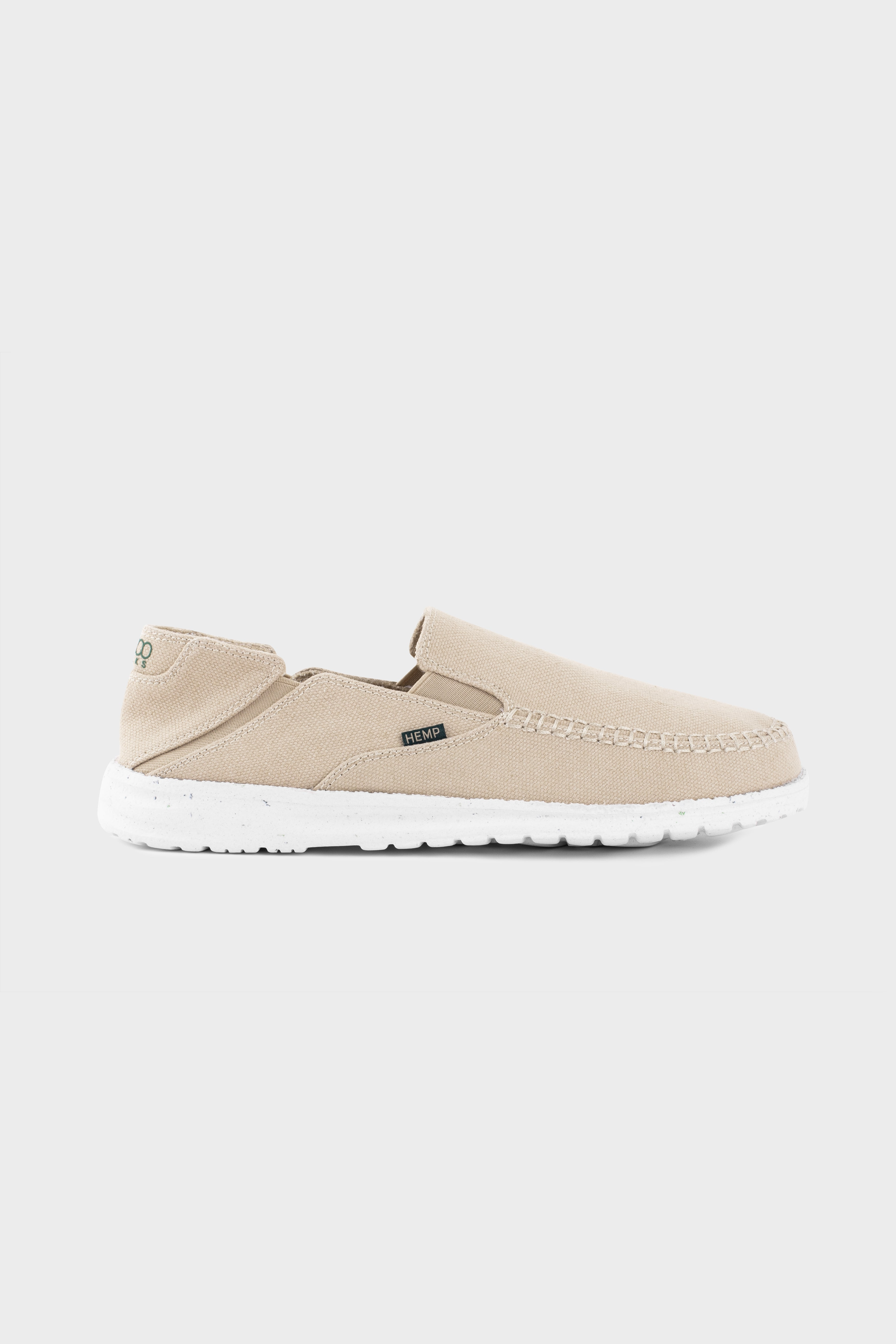 8000kicks EU Herren vegan Schuhe Slip On Sunslide Alle Beige