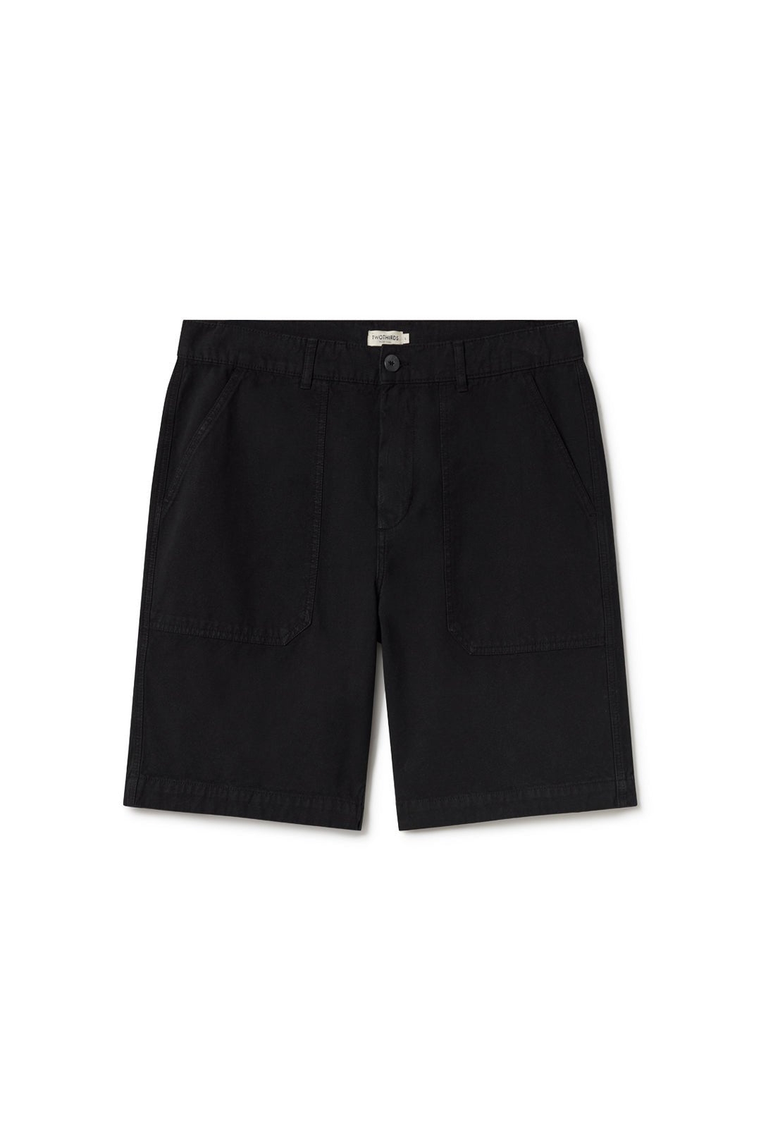 TWOTHIRDS Herren vegan Shorts La Raspa Schwarz