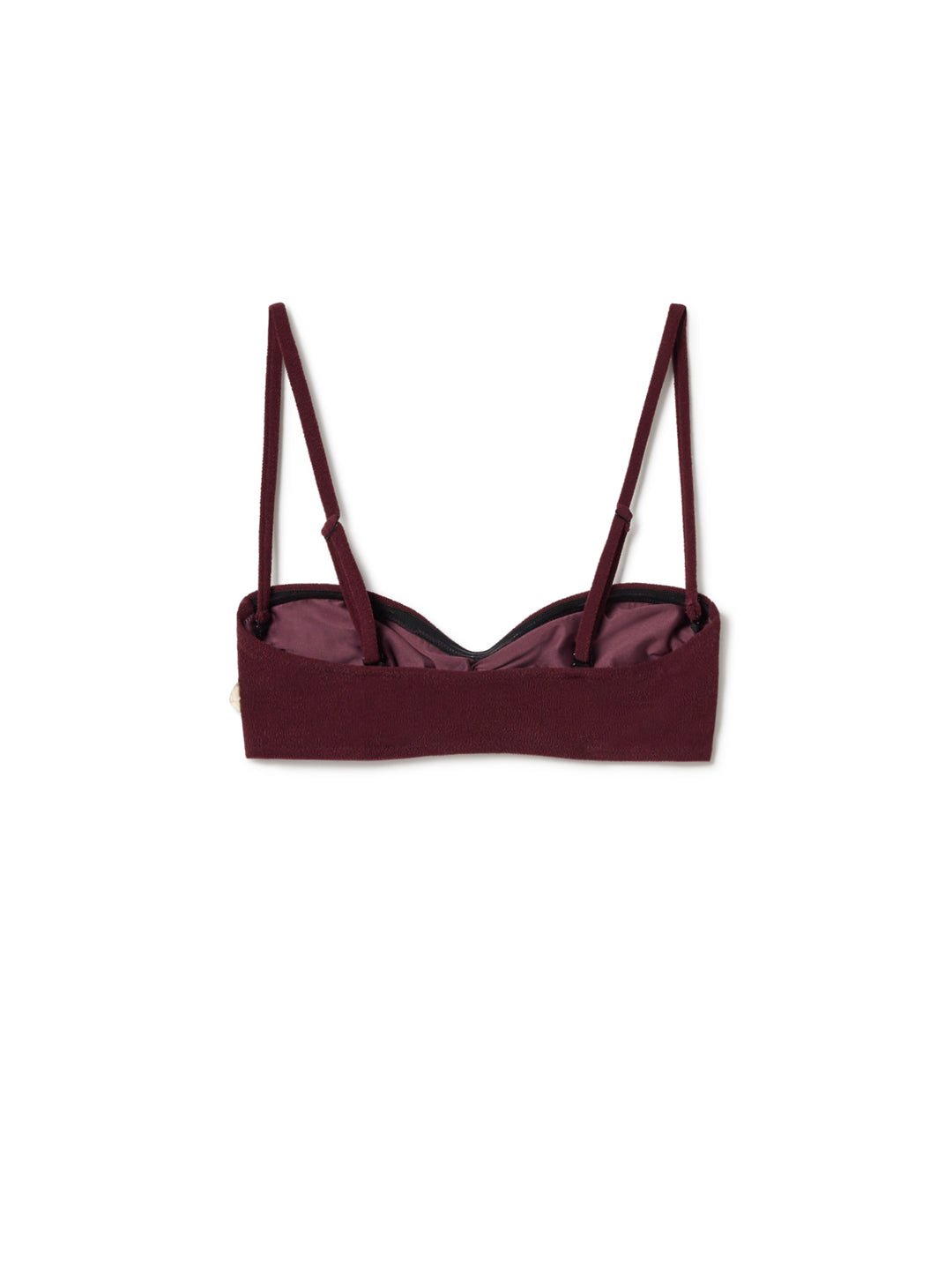 TWOTHIRDS womens vegan Bikini Top Tern Grape
