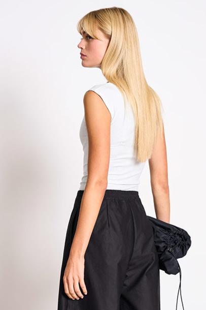 JAN N JUNE JAN 'N JUNE Damen vegan Top Apis Eisblau