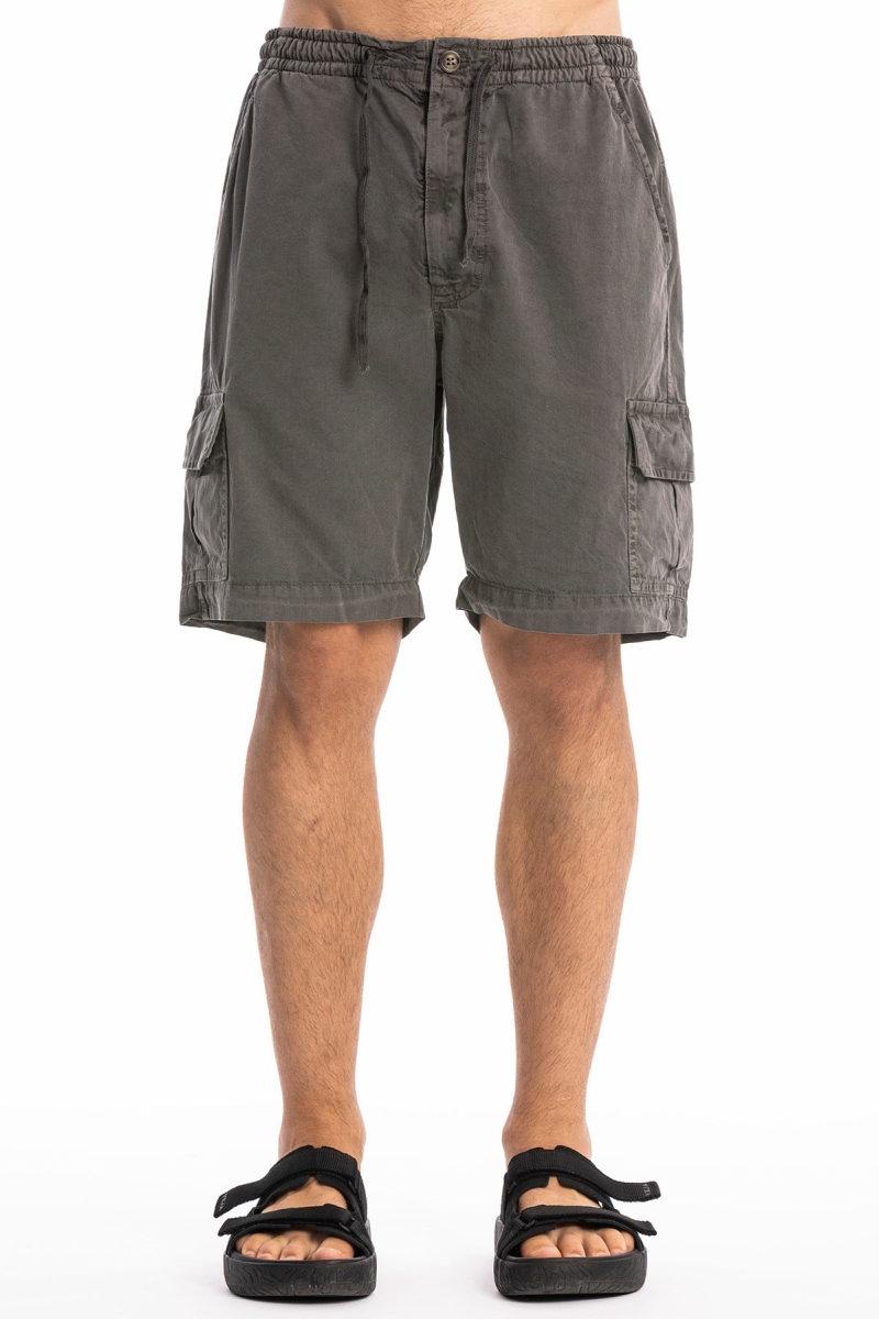 RAVENS VIEW IBIZA Herren vegan Kurze Hose W&Atilde;&frac14;ste Anthrazit