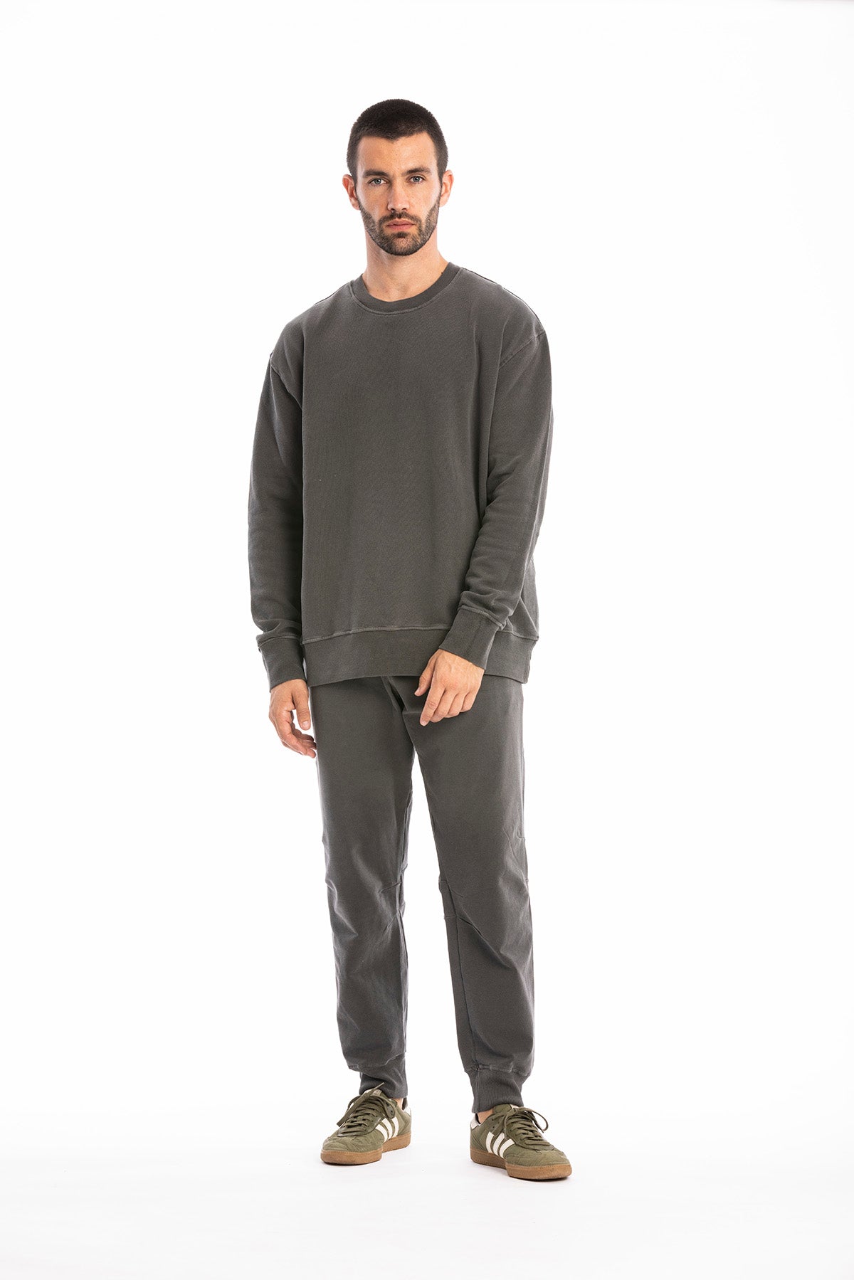 RAVENS VIEW IBIZA men vegan Sweatshirt Mistral Anthracite