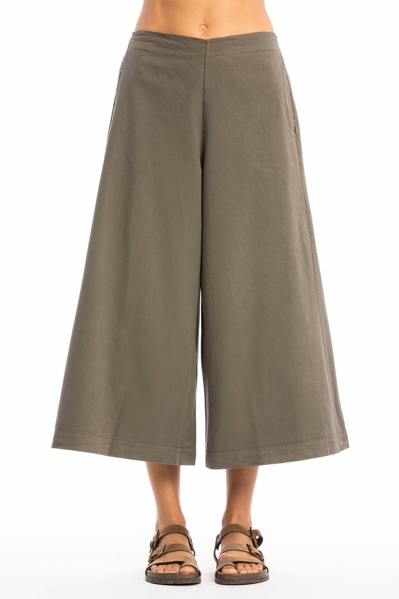 RAVENS VIEW IBIZA Damen vegan Hose Paloma Bison Braun