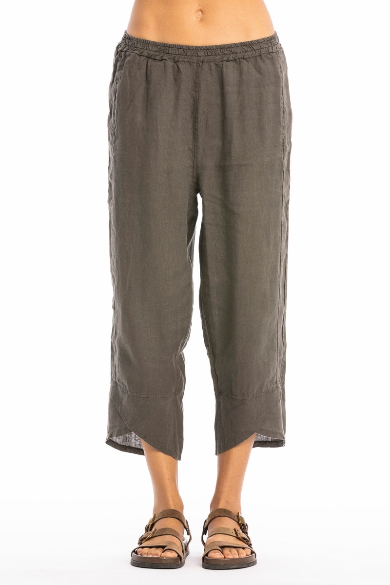 RAVENS VIEW IBIZA Damen vegan Hose Duo Bison Braun