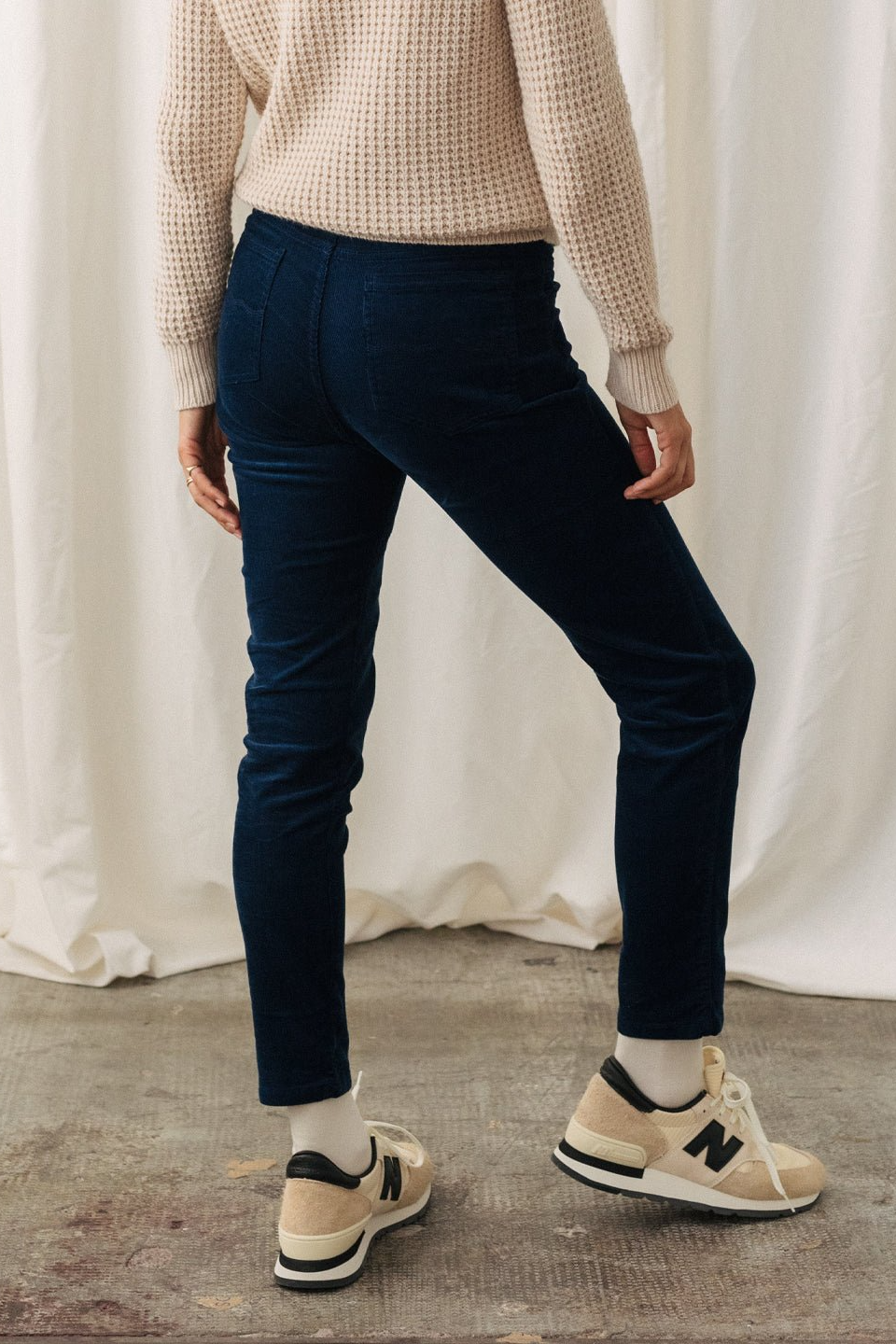 TWOTHIRDS Damen vegan Hose Giglio Deep Cobalt