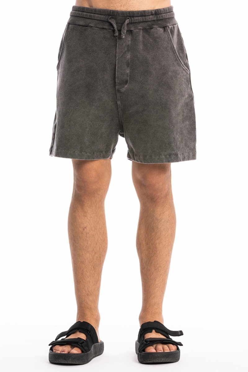 Image of RAVENS VIEW IBIZA mannen vegan Shorts Cala Antraciet