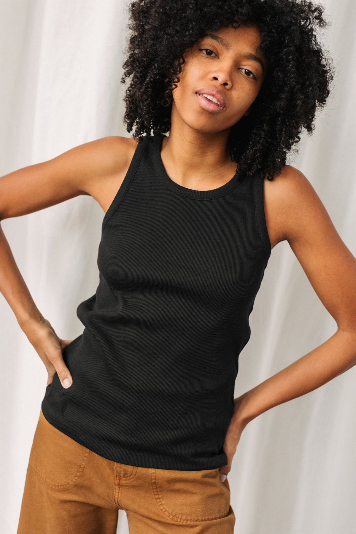 TWOTHIRDS womens vegan Top Hisingen Black