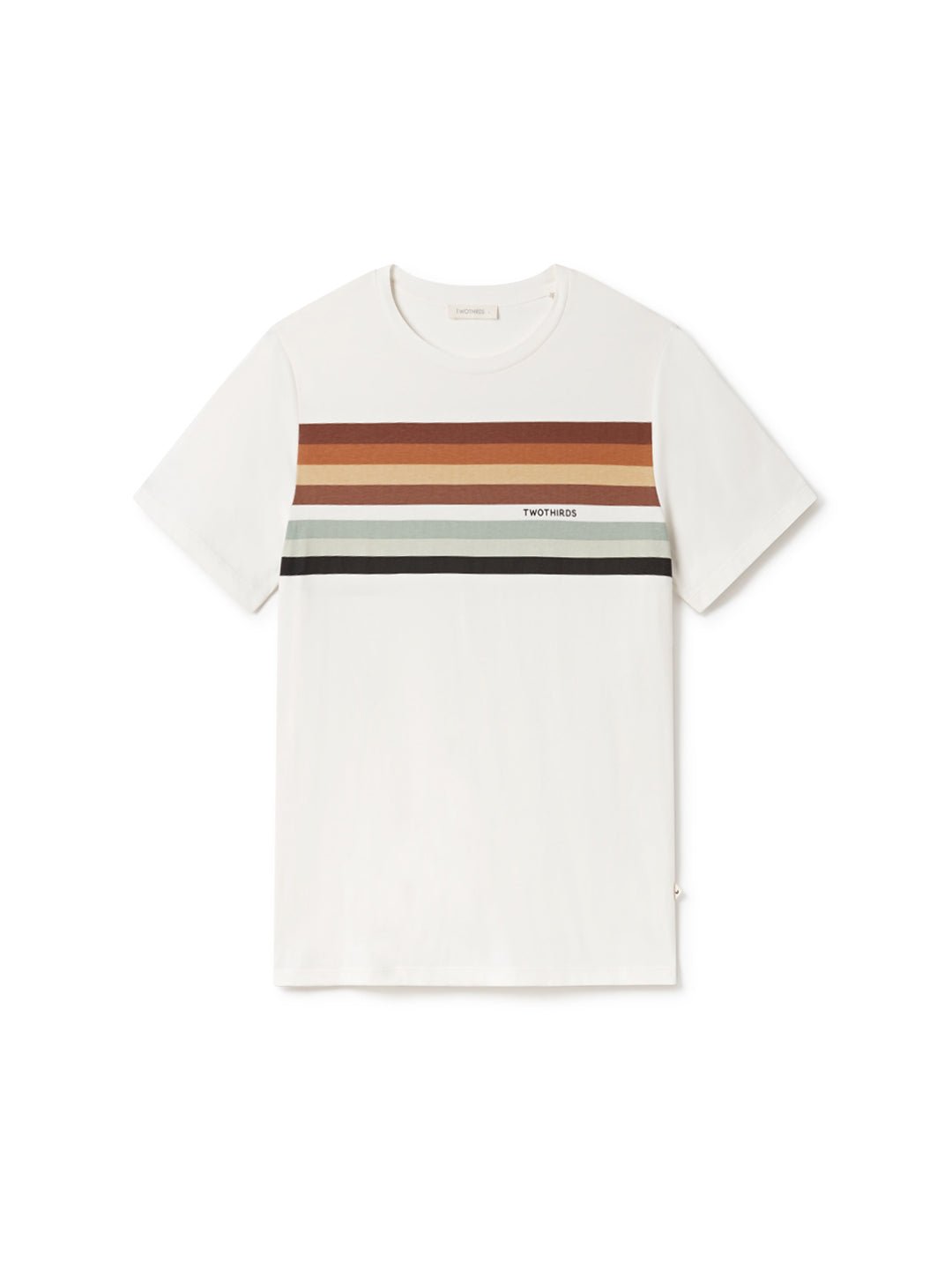 TWOTHIRDS men vegan T-Shirt Popo Ecru