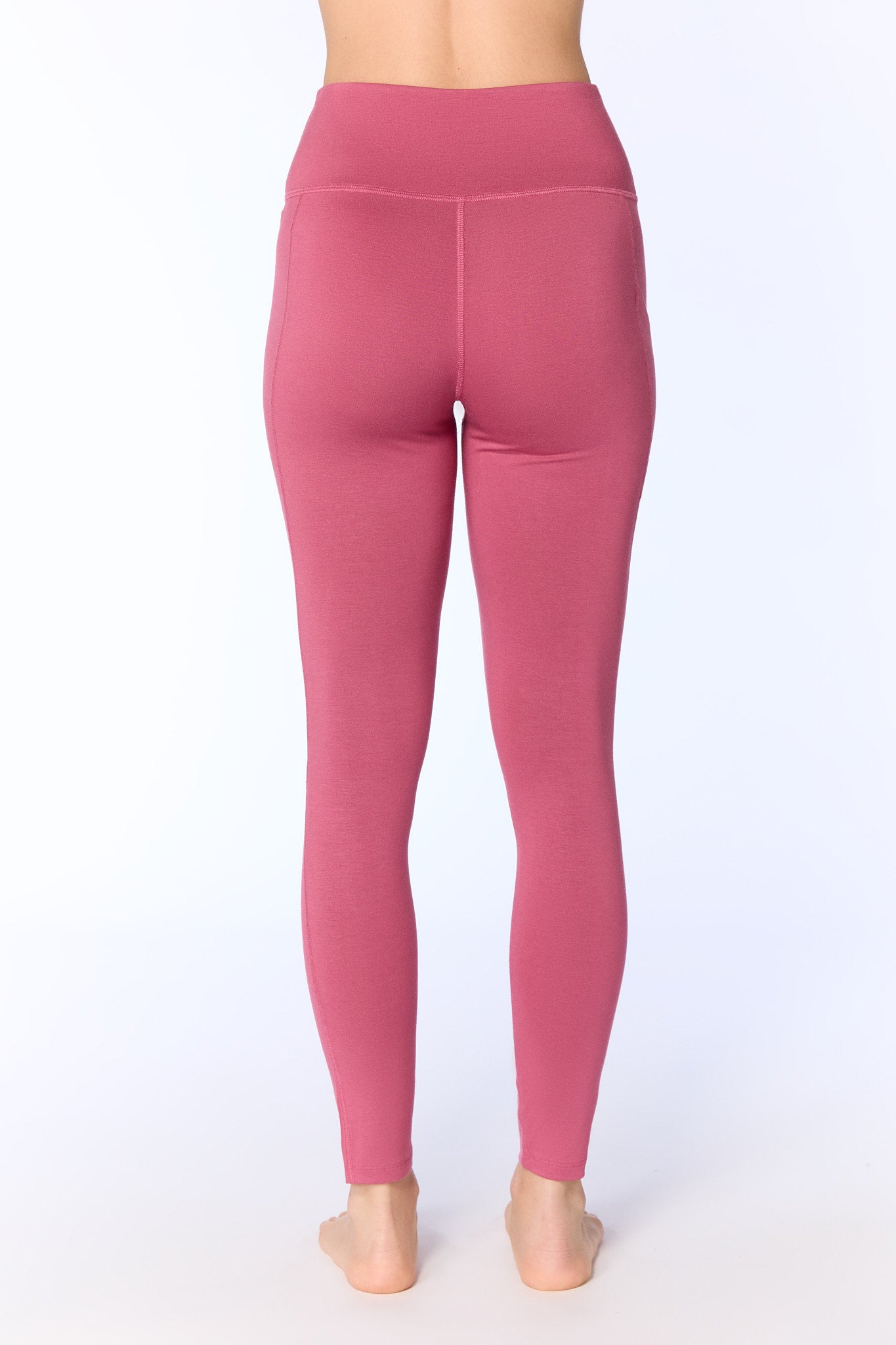 True North womens vegan Leggings Rose Wine