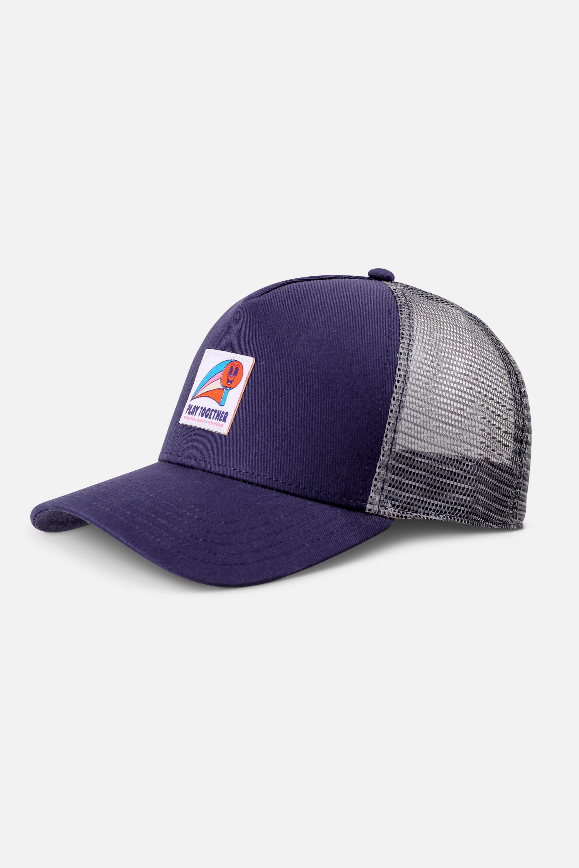 Recolution men vegan Cap Mesh Play Together Eclipse Blue