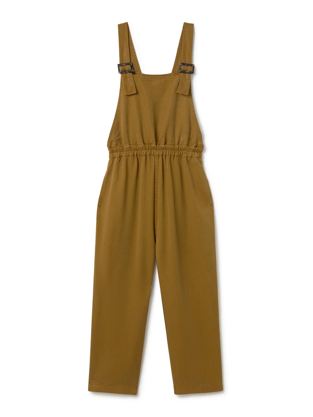 TWOTHIRDS womens vegan Dungaree Hornos Dijon Mustard
