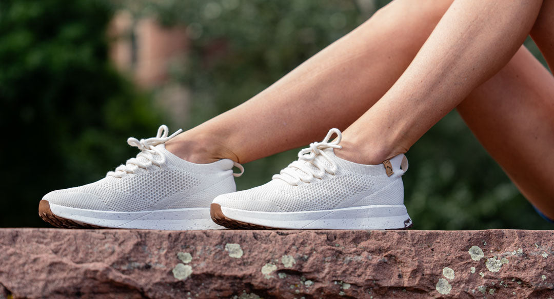 SAOLA womens vegan Sneakers Women Tsavo 2.0 White