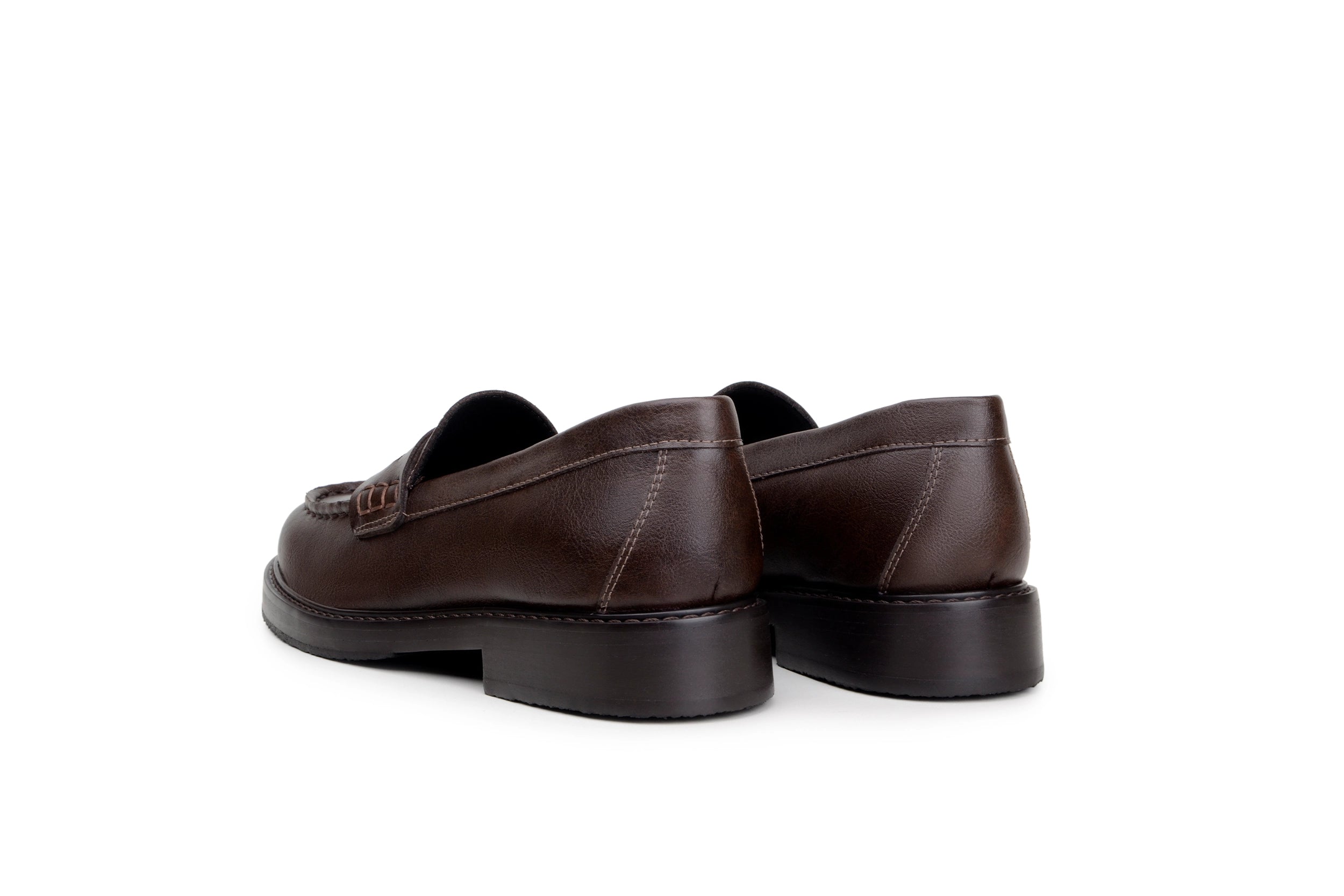 Green Laces men vegan Loafers Leffe Espresso
