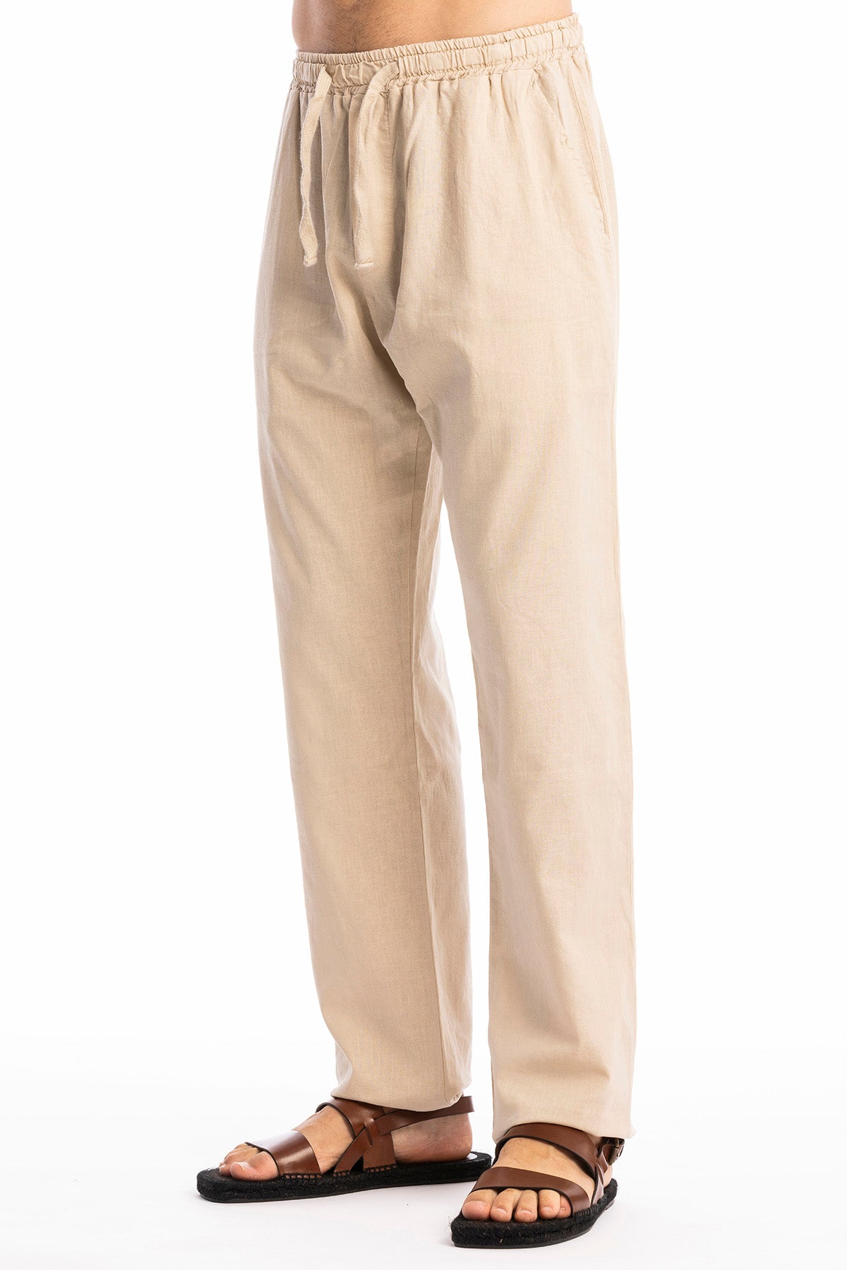 RAVENS VIEW IBIZA men vegan Pants Lucas Desert Sand