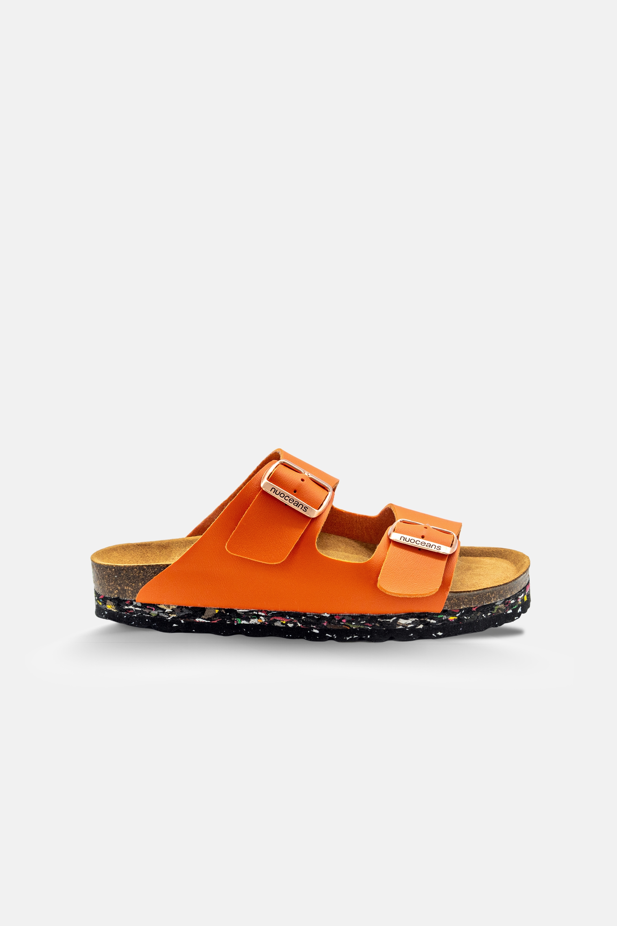 Nuoceans Herren vegan Sandalen Tropic Orange