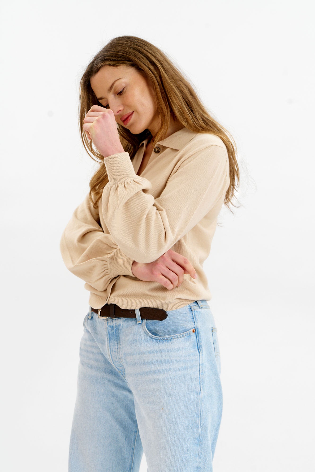 KOMODO womens vegan Cardigan Nani Cream