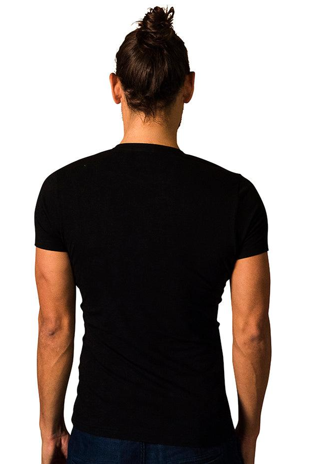 The Driftwood Tales men vegan 2-Pack T-Shirt Basic Black