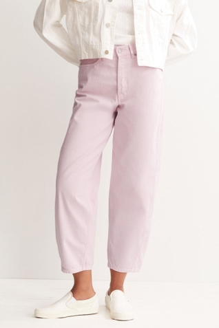 ARMEDANGELS Damen vegan Jeans Baarly Barrel Pink Mist