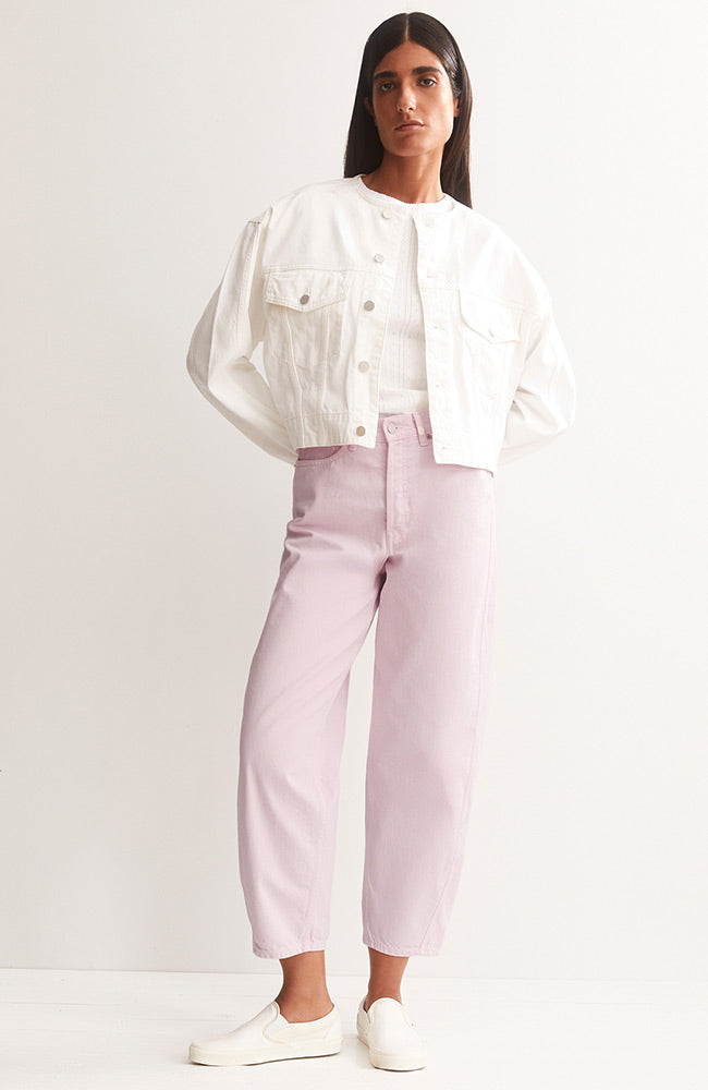 ARMEDANGELS womens vegan Jeans Baarly Barrel Pink Mist