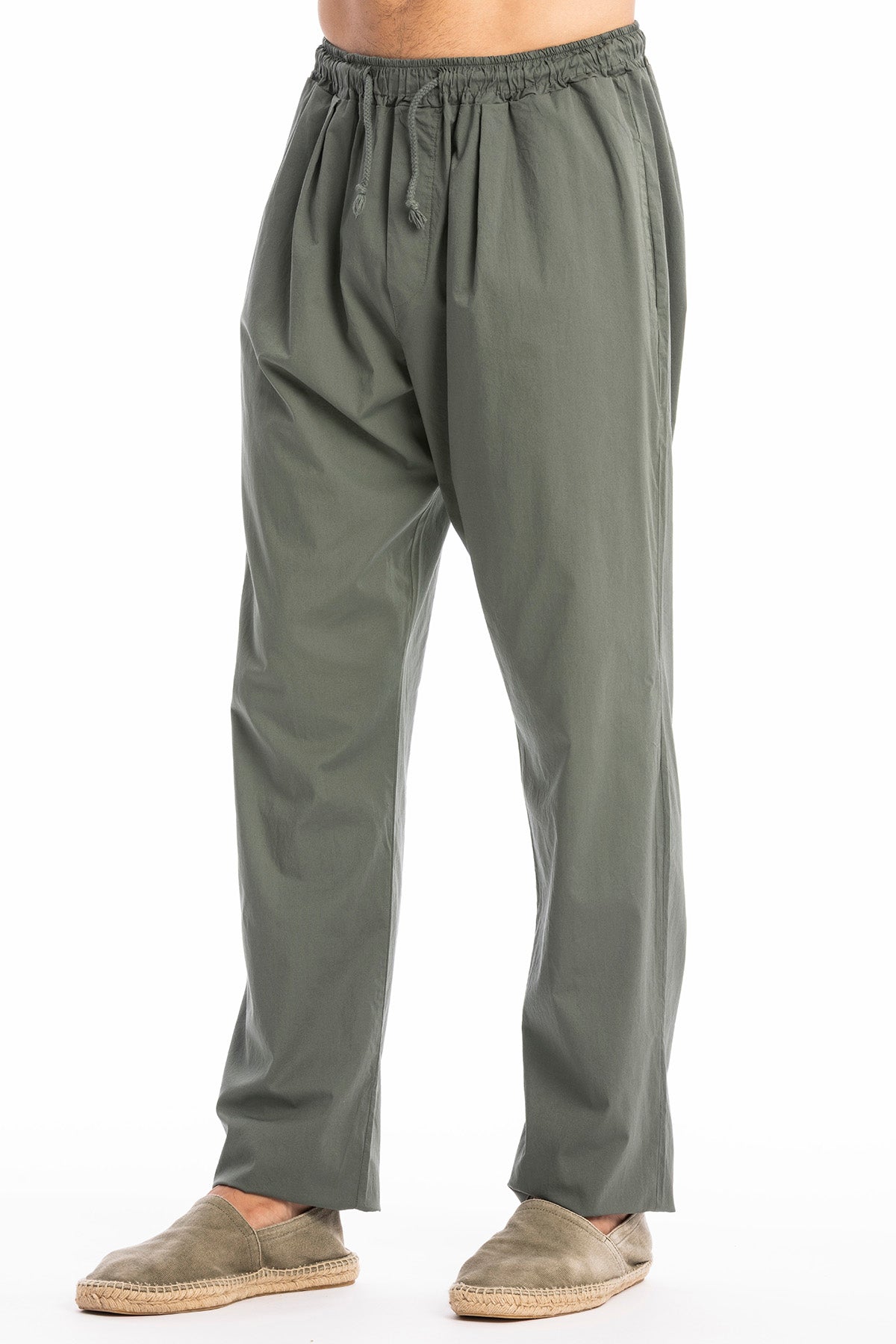 RAVENS VIEW IBIZA men vegan Pants Kenzo Olive Green