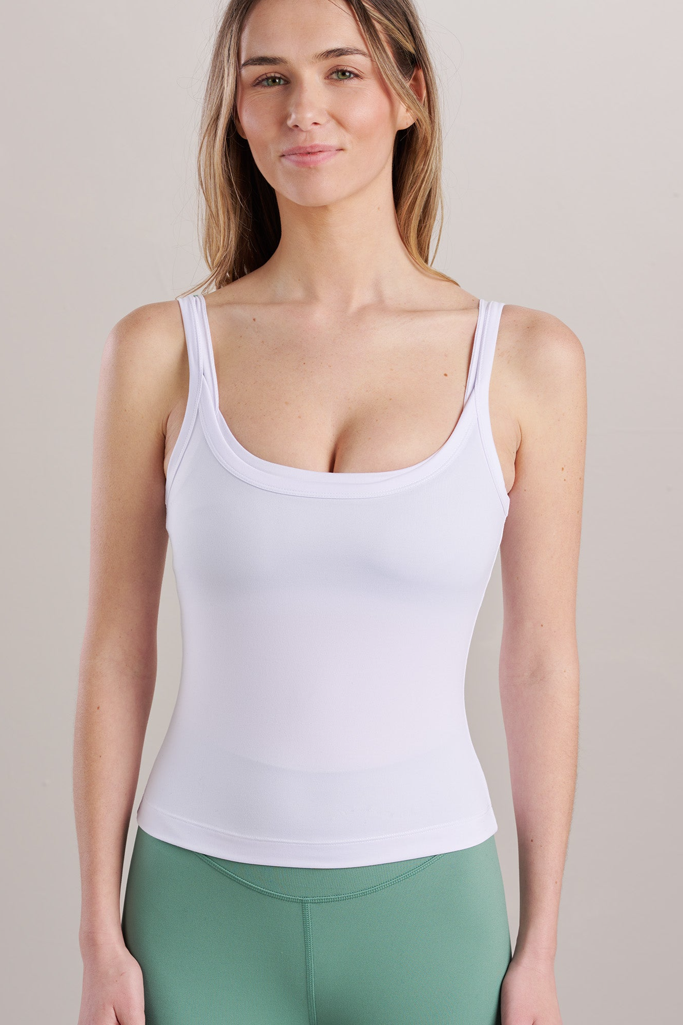 SEAAV Damen vegan Tanktop Dune Wei&Atilde;Ÿ