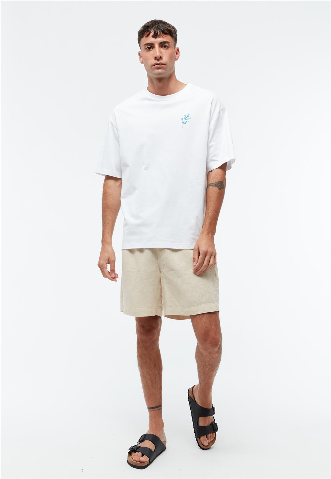 Givn men vegan Shorts Laurin Oat Beige