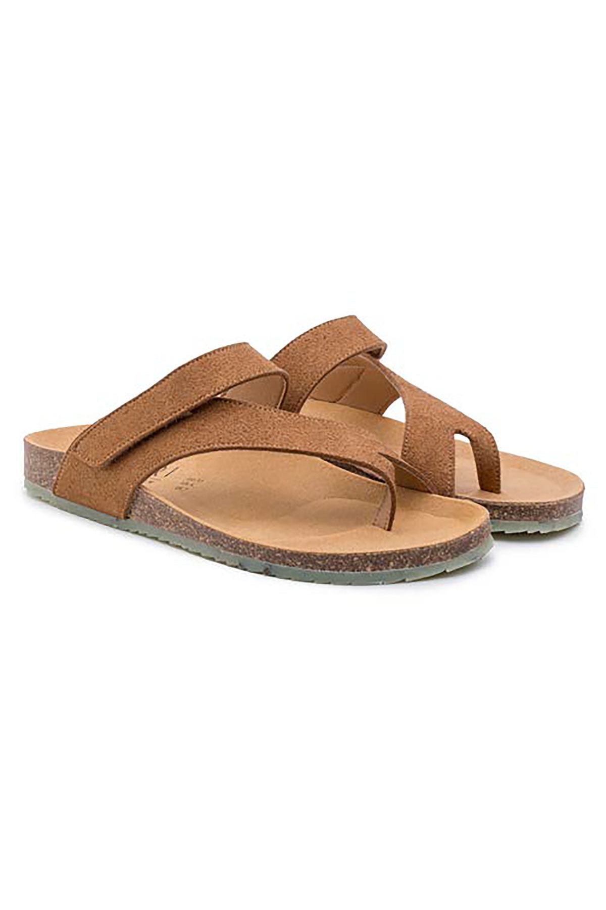 Zouri Damen vegan Sandalen Dune Nut