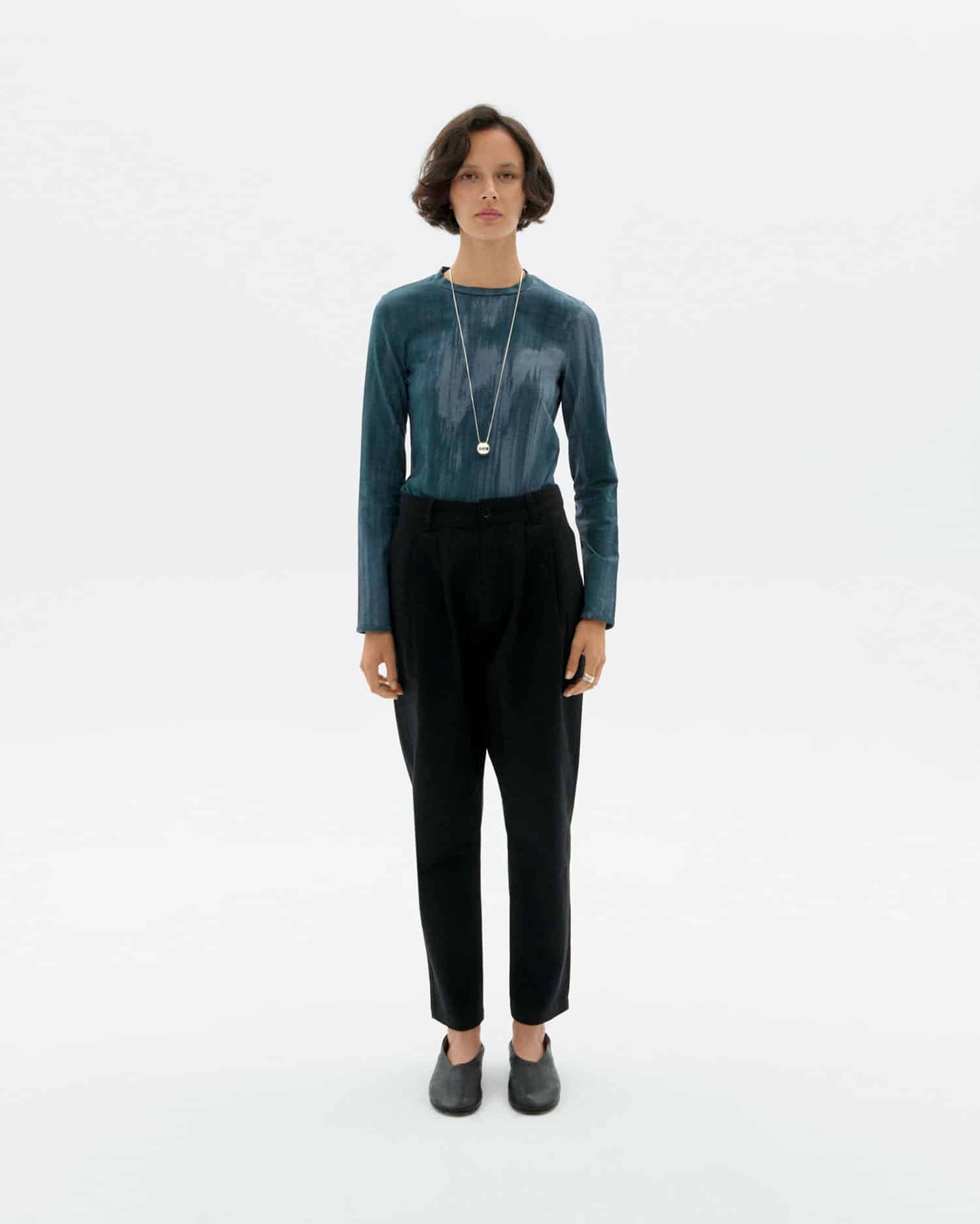 Thinking MU womens vegan Pants Rina Black
