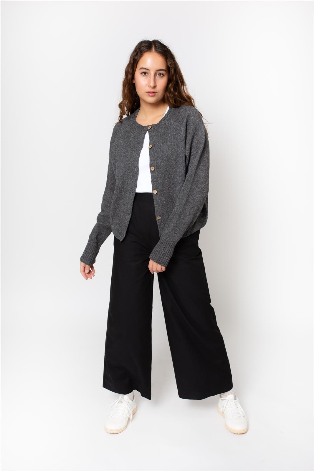Zerum womens vegan Pants Romy Black