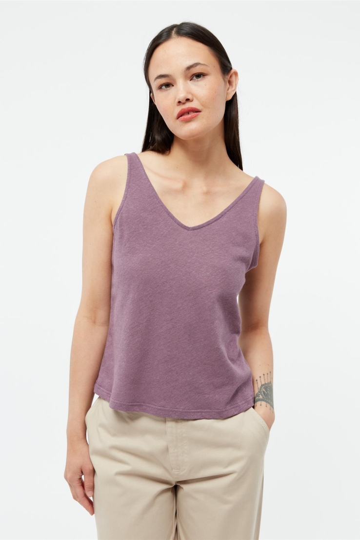Givn womens vegan Top Jette English Violet