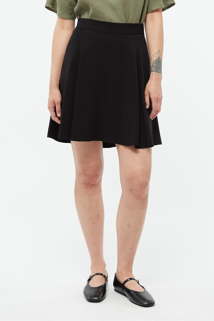 Givn womens vegan Skirt Mariel Black