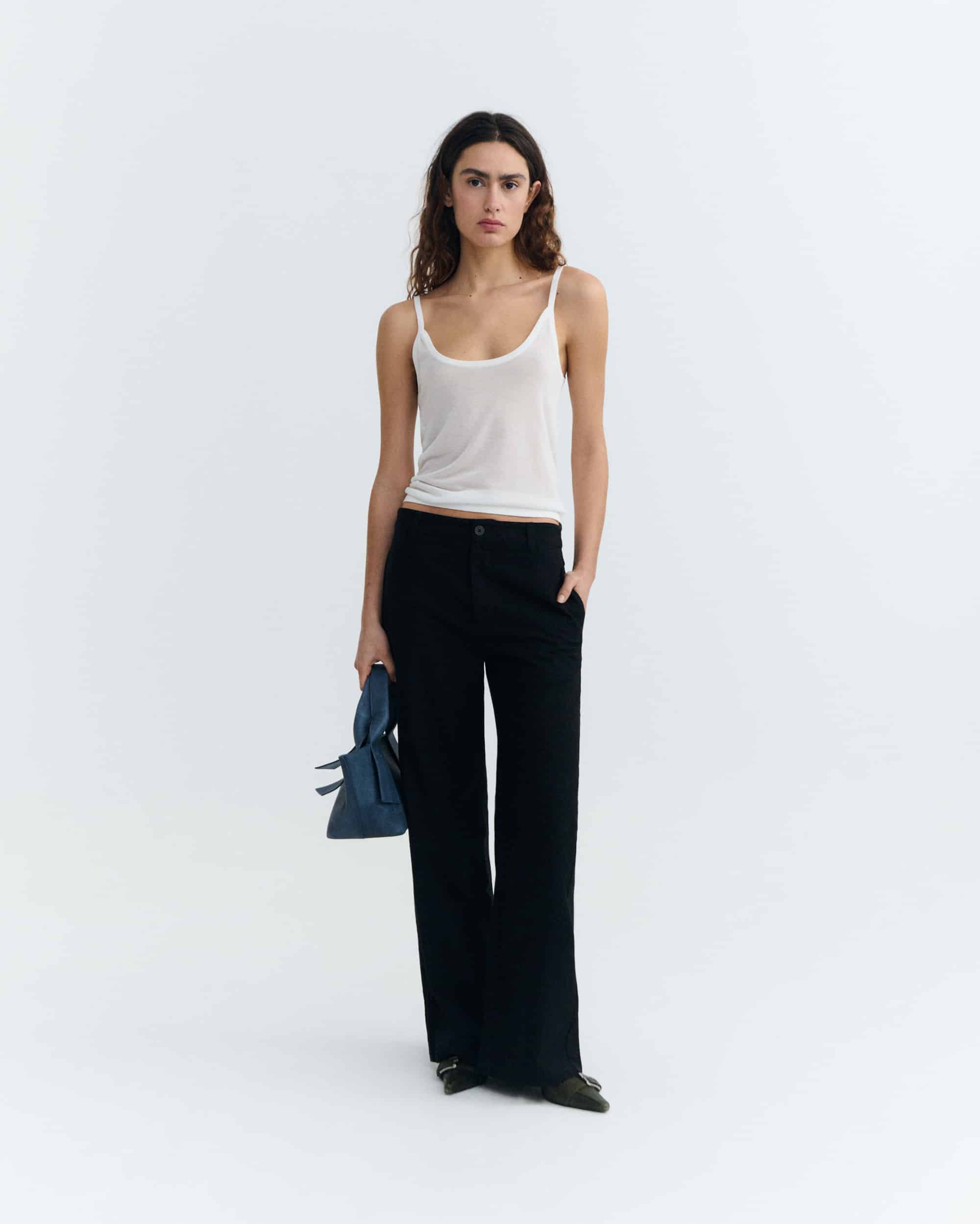 Thinking MU womens vegan Pants Karina Black