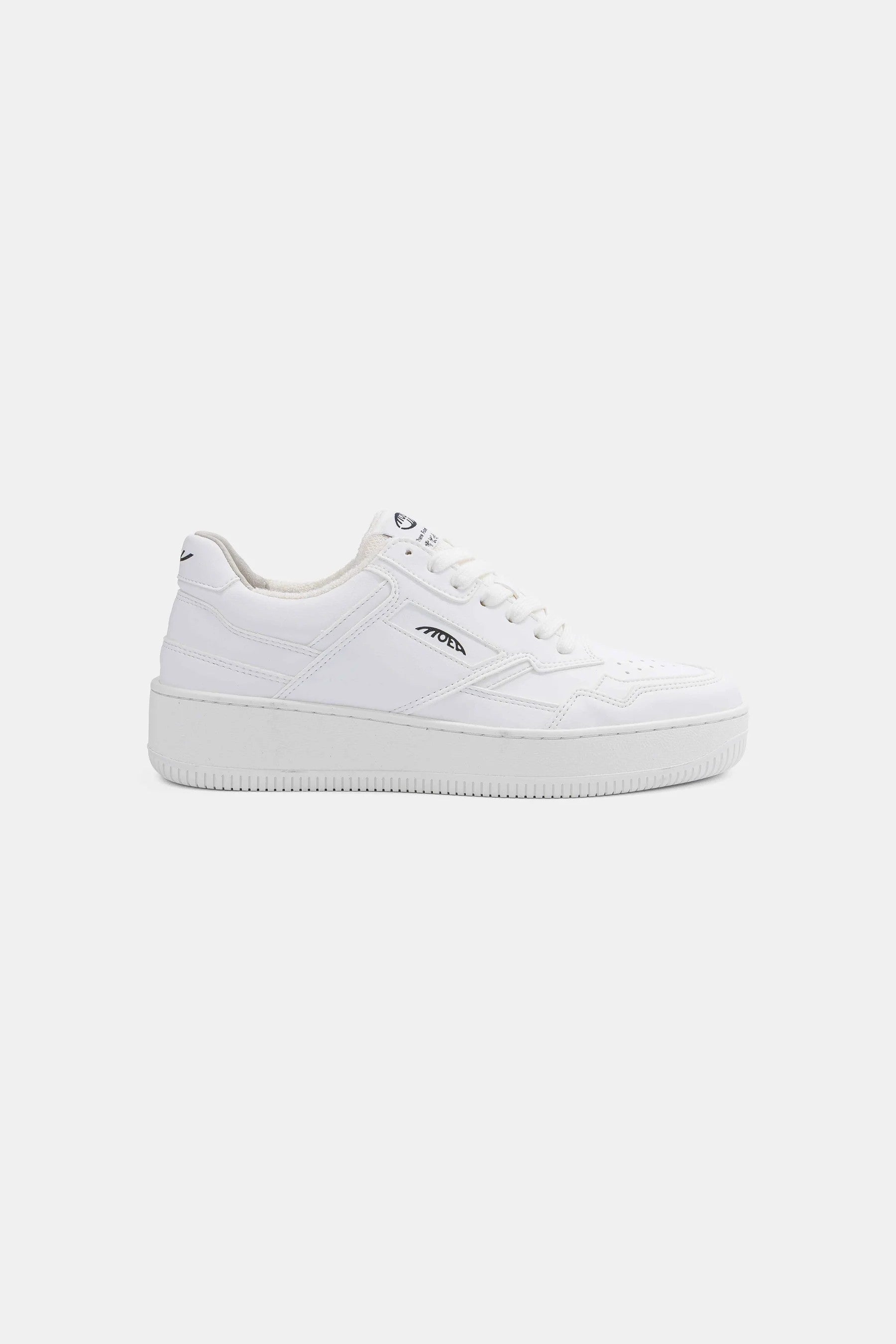 MoEa Herren vegan Sneaker Origin Full White