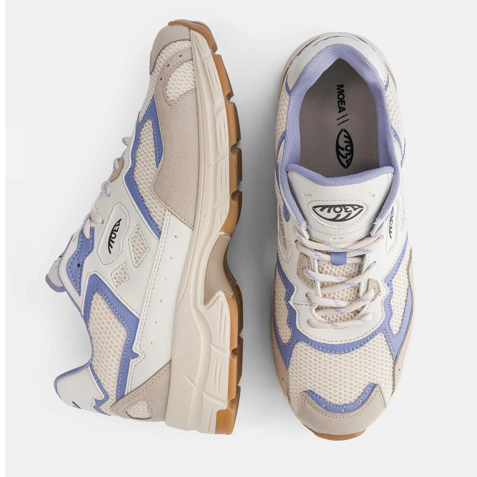 MoEa men vegan Sneakers Rush Beige Lilac