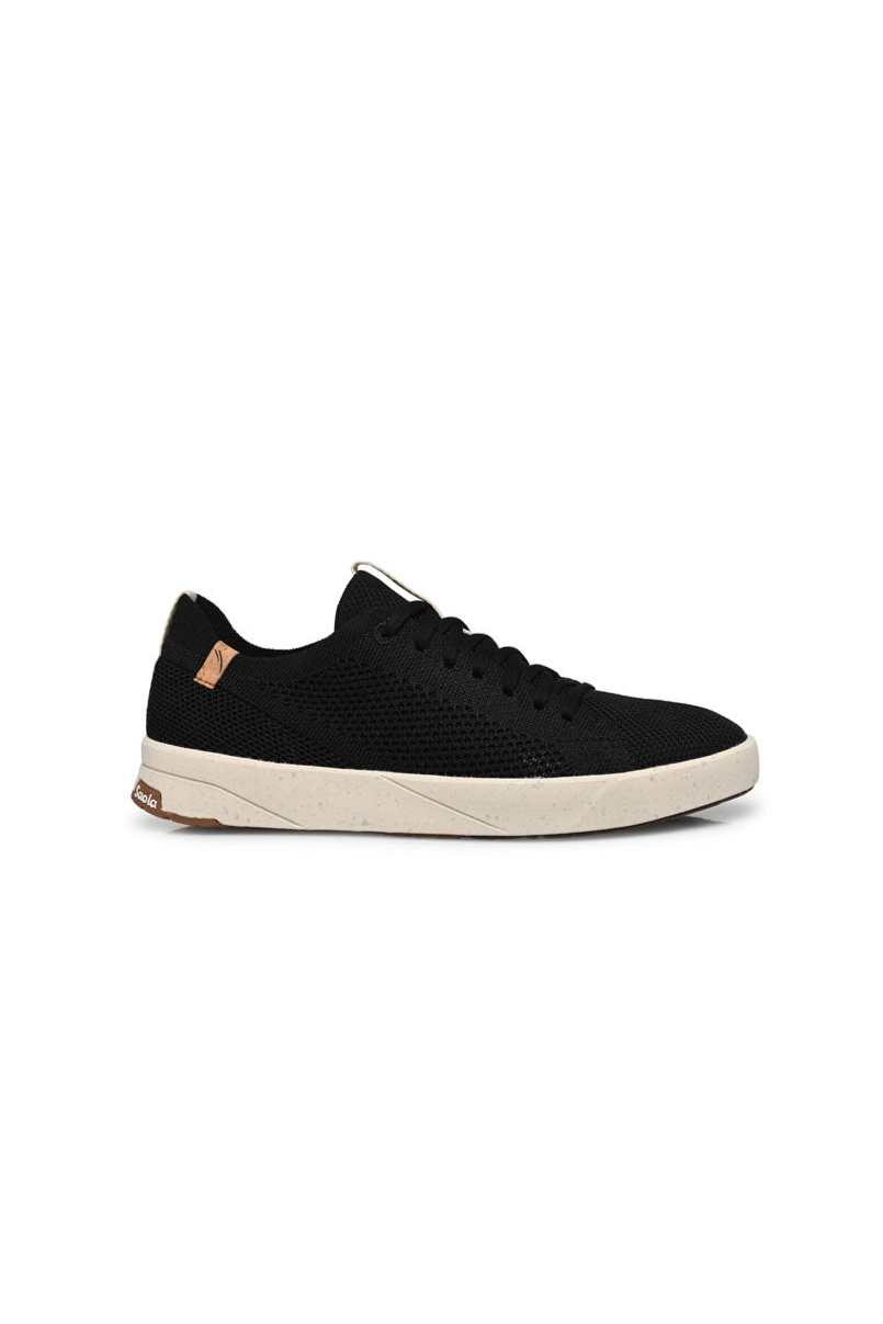 SAOLA Damen vegan Sneaker Cannon Knit 2.0 Schwarz