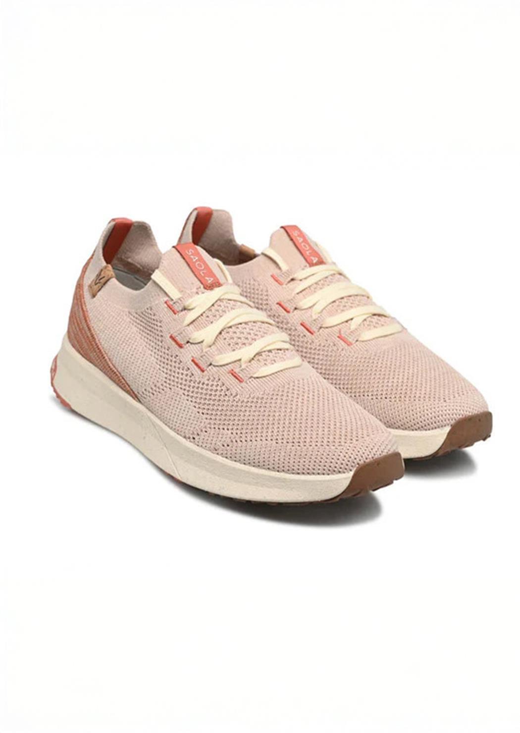 SAOLA womens vegan Sneakers Tsavo 3 Faded Rose