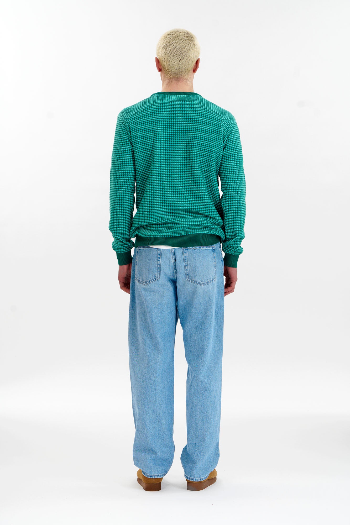 KOMODO men vegan Jumper Hasan Green