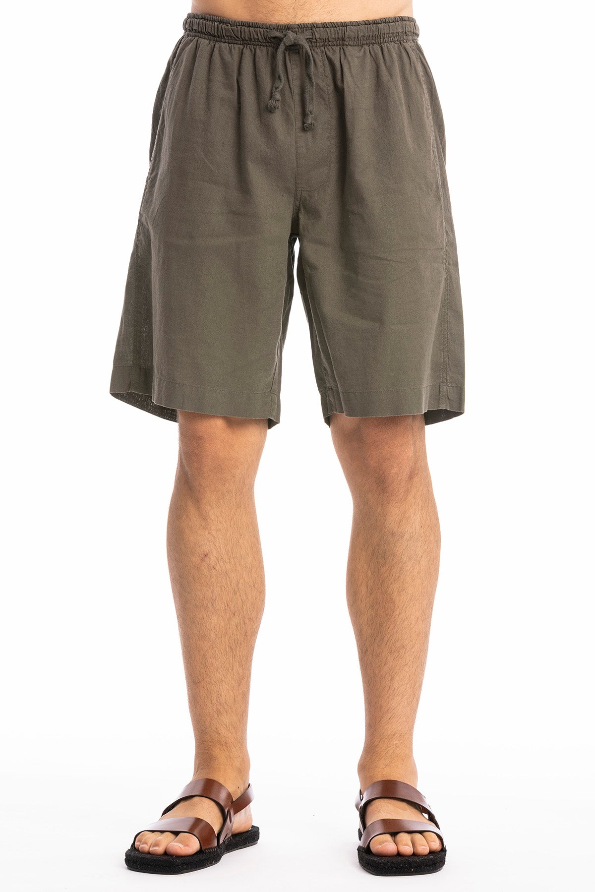RAVENS VIEW IBIZA men vegan Shorts Tom Xl Bison Brown