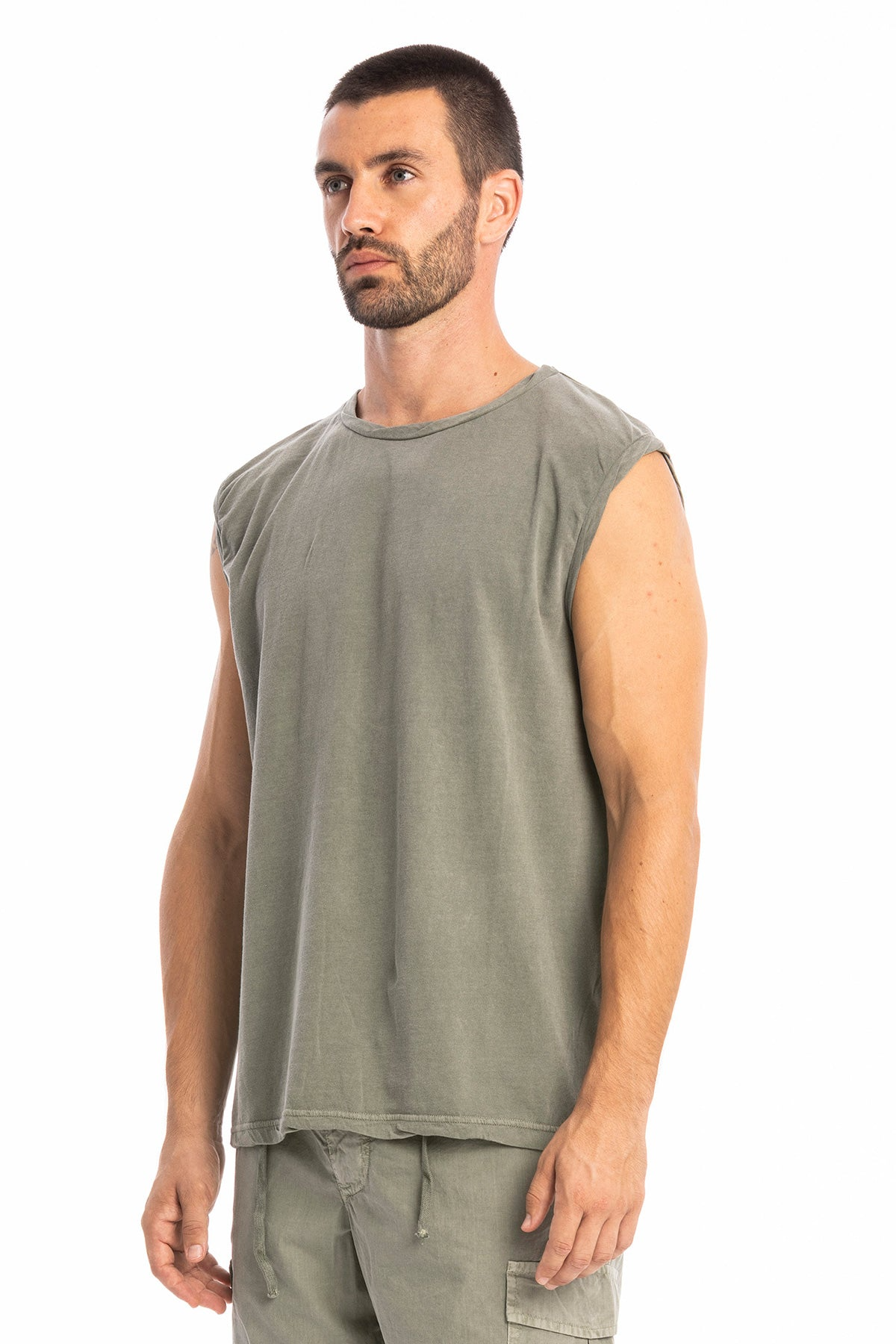 RAVENS VIEW IBIZA Herren vegan T-Shirt Bodhi Ns Dust Olive