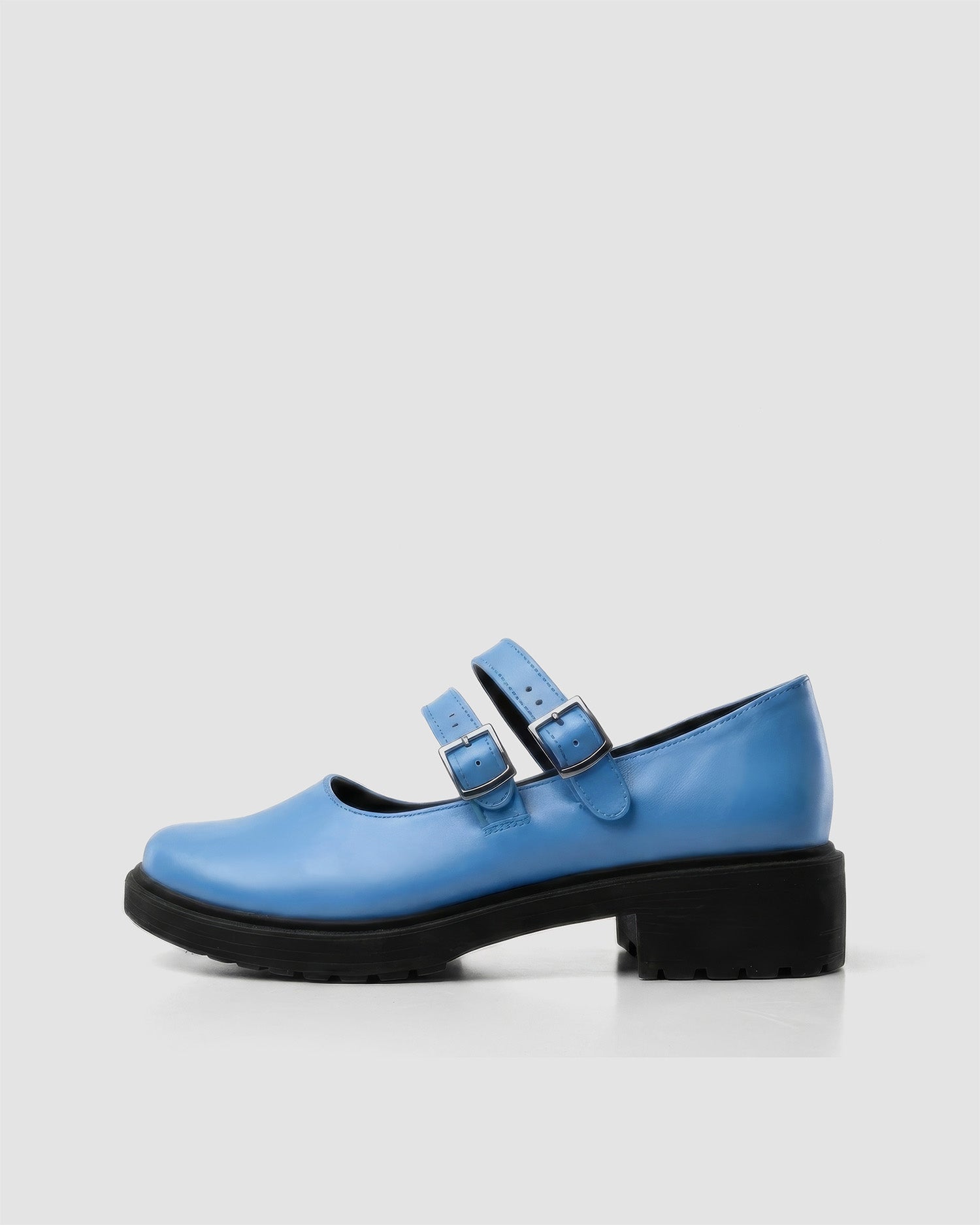 BOHEMA womens vegan Ballerinas Mary Jane Twin Baby Blue